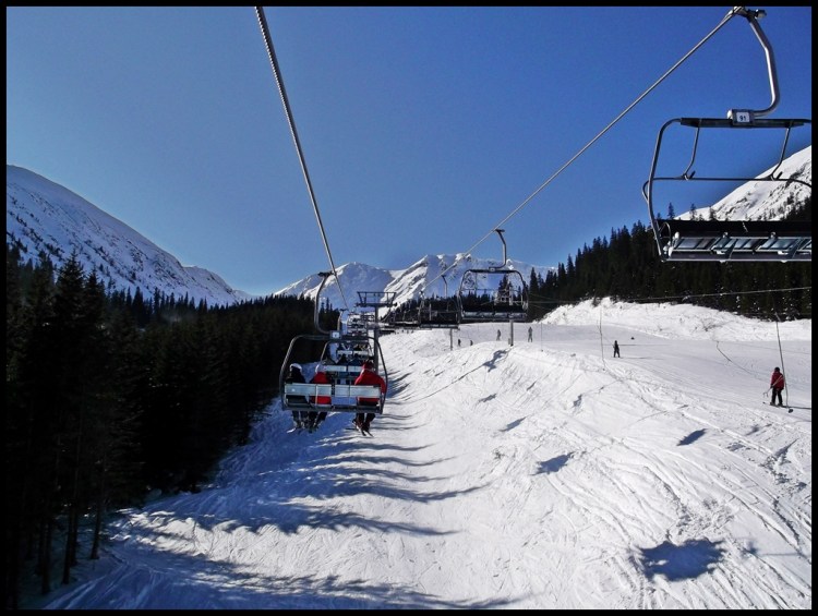 Rohace Spalena Dolina. W takim otoczeniu i przy takiej pogodzie to cały dzień jazdy na nartach to czysta przyjemność.