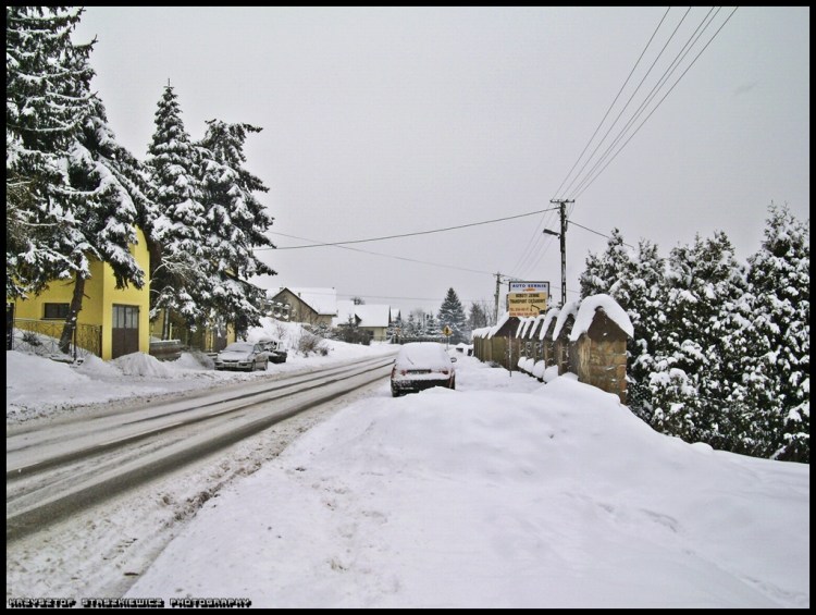 Tak oto wygląda wieś po śnieżnym ataku, który był kilka lat temu.