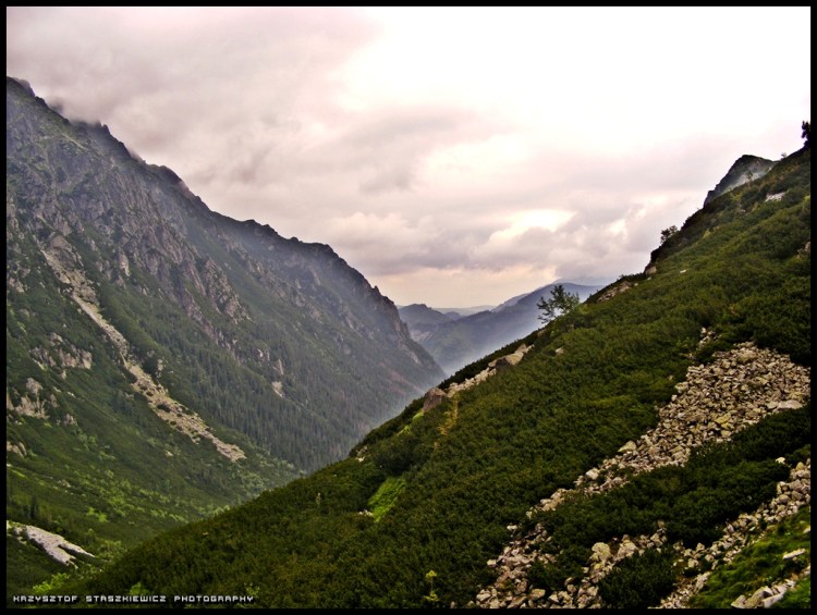 W Tatrach. Zdjęcie z okolic Wielkiej Siklawy