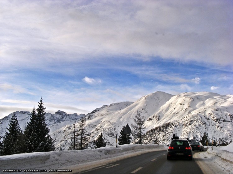 Droga prowadząca do Livigno