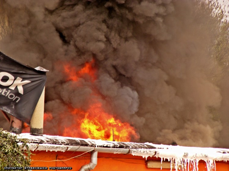 Pożar na ul. Prądnickiej
