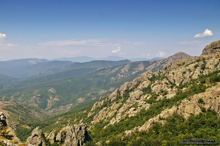 Góry Błękitne w Bułgarii. 