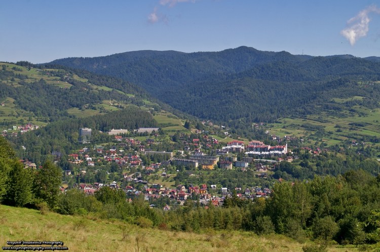 Widok z okolicy szczytu Witkula.