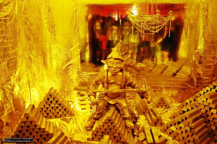 Skarbiec w kopalni złota w Złotym Stoku.