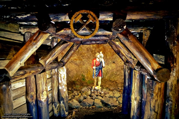Kapliczka przy Sztolni w Kopalni Złota w Złotym Stoku.