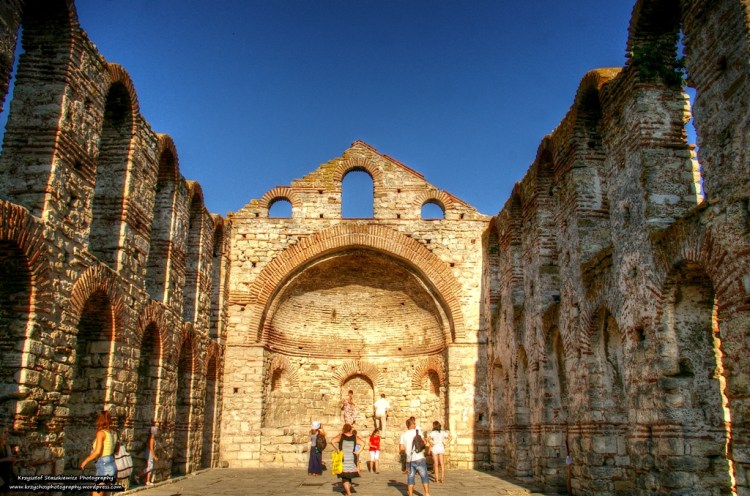 Ruiny cerkwi św. Apostołów w Nessebarze. 