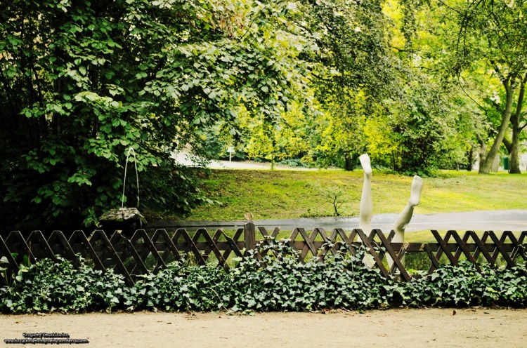 Takie coś spotkałem w Vojanovy sady w Pradze. Co autor miał na myśli? To tylko on wie.