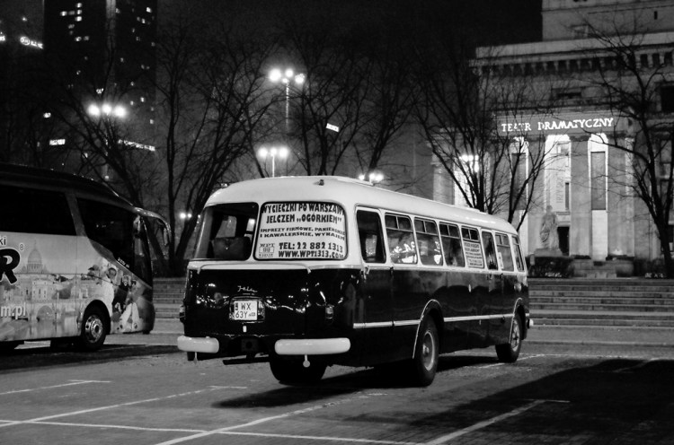 Taka sytuacja w środku nocy w Warszawie. 